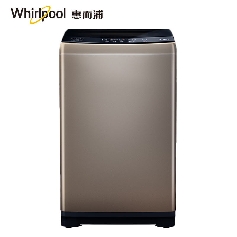 惠而浦(Whirlpool)波轮洗衣机EWVP114018G 金色 9KG 全自动家用洗衣机 洗脱一体 X9高清大图