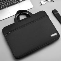 米迦列手提笔记本电脑包防水单肩macbook12air13.3英寸内胆包小米|普通款黑色(加绒) 13寸/13.3寸