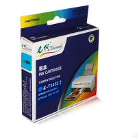 e代经典 T1432墨盒T143墨盒蓝色彩色 适用爱普生EPSON WF-7511 7521 3011打印机