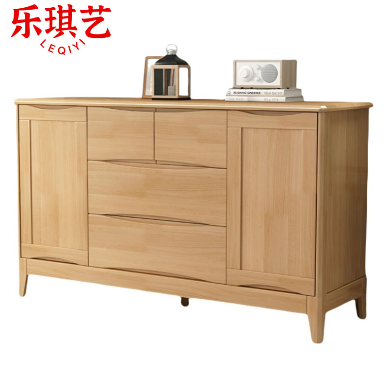 乐琪艺 木质收纳柜 两门 个高清大图
