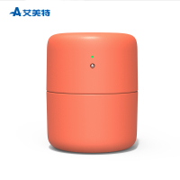艾美特(Airmate)加湿器AH02家用客厅办公室车载大容量0.4升下加水蒸发式有雾20㎡触摸式1个雾口有防干烧加湿器