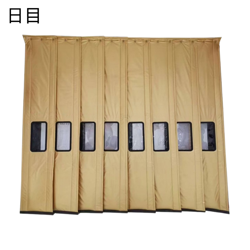 日目 PU皮革棉门帘隔音保暖帘 定制款/平方米高清大图