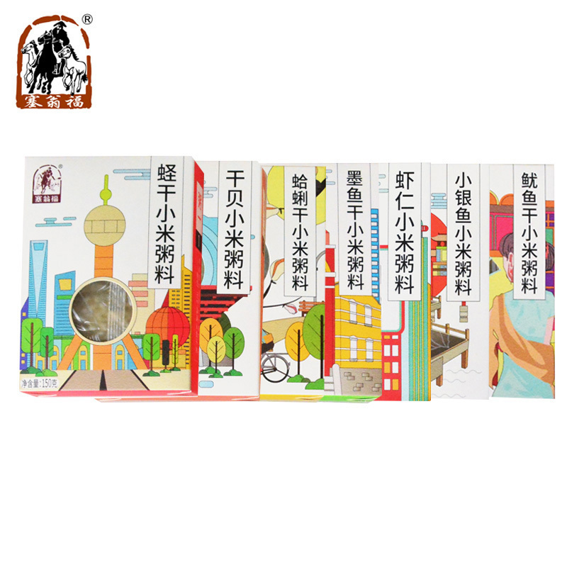 塞翁福 申活粥刊(海鲜粥料组合) 1050克