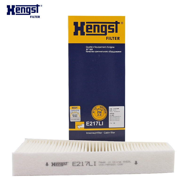 汉格斯特(hengst)单效空调滤E217LI适配奥迪A8L(4H) 外置