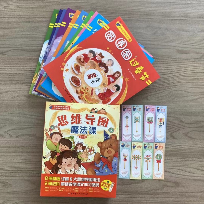 思维导图魔法课(全10册)高清大图