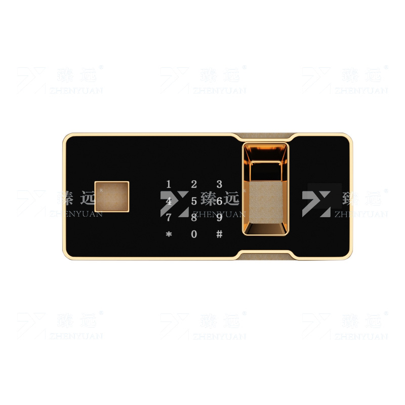 臻远 ZY4102410 单节保密柜矮柜文件柜防盗档案资料柜 常规指纹锁高清大图