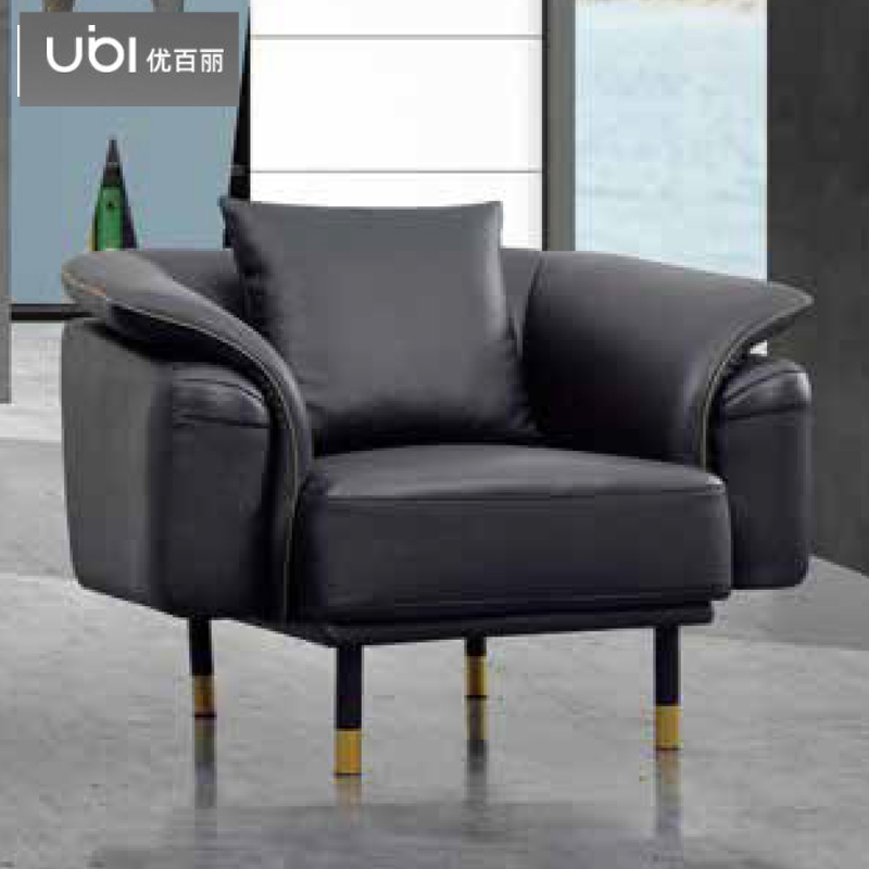 优百丽 F-1906 办公室沙发 办公家具 会客接待 现代简约家具 颜色尺寸可定制高清大图
