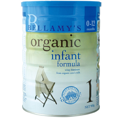 Bellamy's 贝拉米 有机婴幼儿奶粉 1段 ( 0-6个月) 900g/罐
