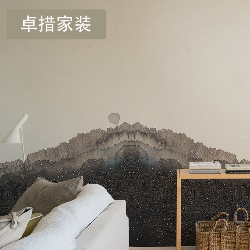 北欧风格壁纸现代简约客厅背景墙个性墙纸无纺布定制无缝墙布壹德壹
