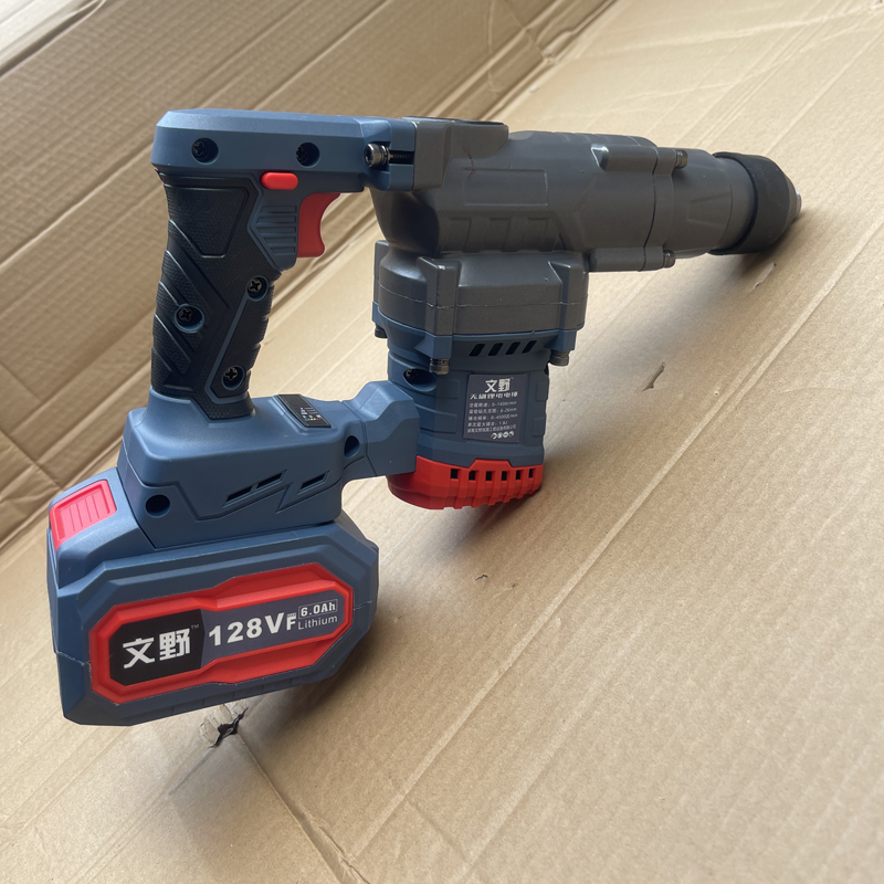 文野 多功能无刷锂电电锤128VF(两电一充)/台高清大图