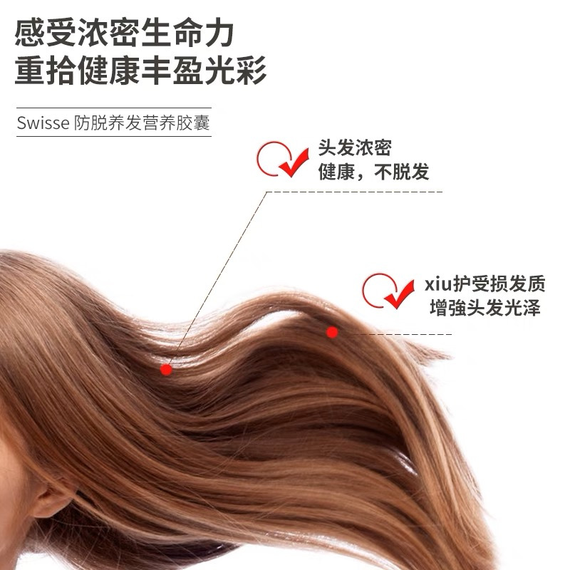 Swisse女士头发营养复合胶囊60粒/瓶装 澳洲原装进口 复合维生素
