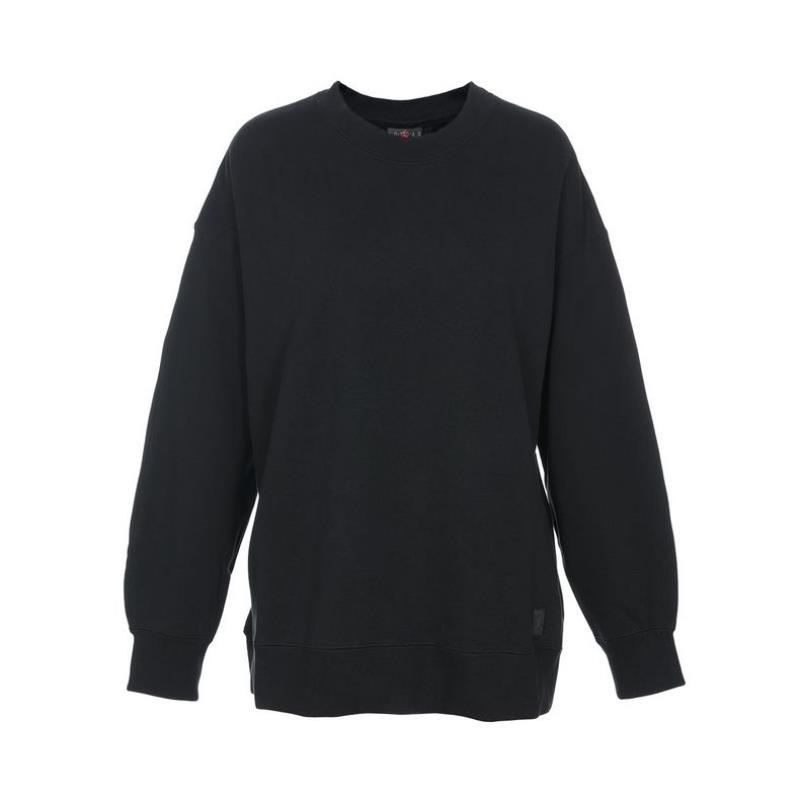 NIKE耐克卫衣JORDAN运动休闲加绒保暖圆领女装套头衫FB5117-010 D