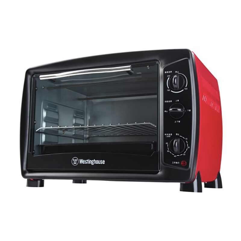 西屋(westinghouse) 烤箱家用多功能烘培面包蛋糕28l迷你烘焙电烤箱