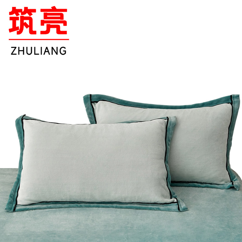 筑亮 牛奶绒三件套 N40 套高清大图