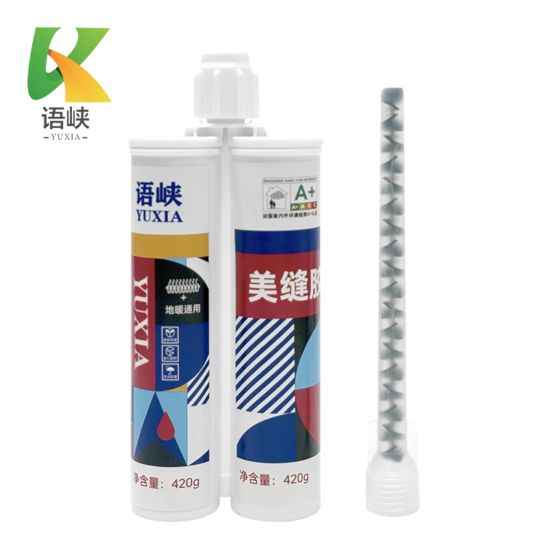 语峡美缝胶瓷白色 420g瓶高清大图