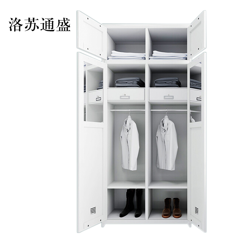 洛苏通盛员工储物柜文件柜存放柜子更衣柜两门内务柜常规款