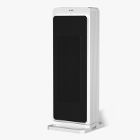 TCL 取暖器石墨烯家用电暖气小太阳省电小型办公室立式速热暖风机 白色遥控款