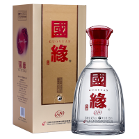 [升级版550ml]今世缘 国缘 单开 浓香型 白酒42度 550ml*6 整箱装