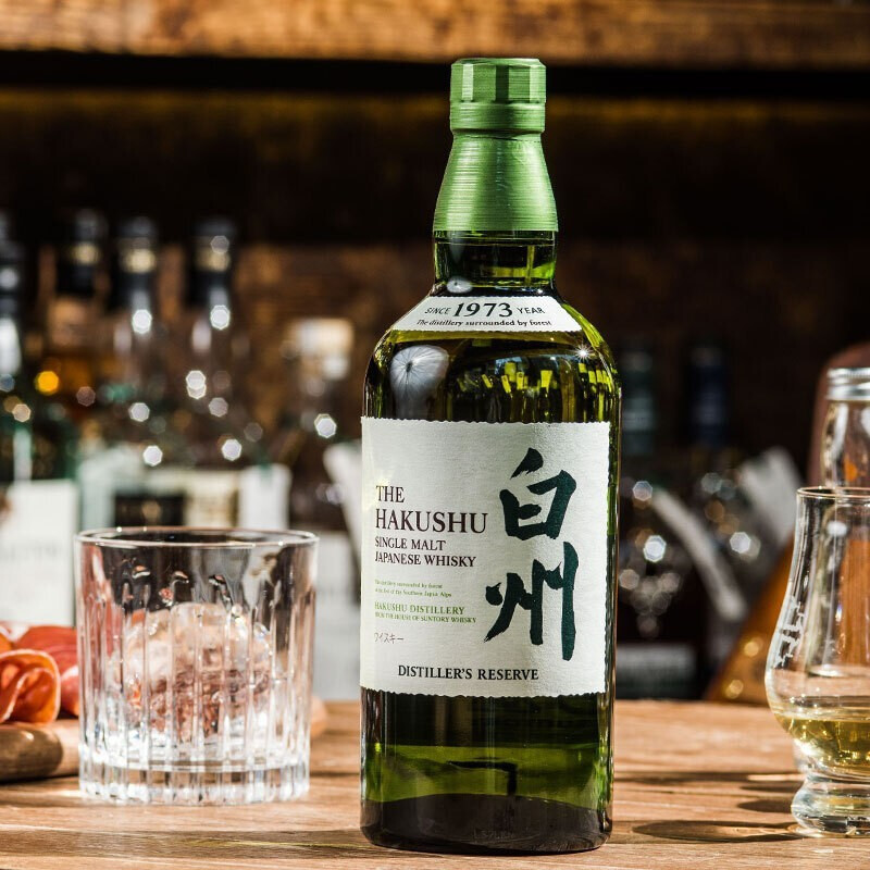 白州(HAKUSHU)日本原装进口 1973 单一麦芽威士忌 700ml 单瓶装 有盒