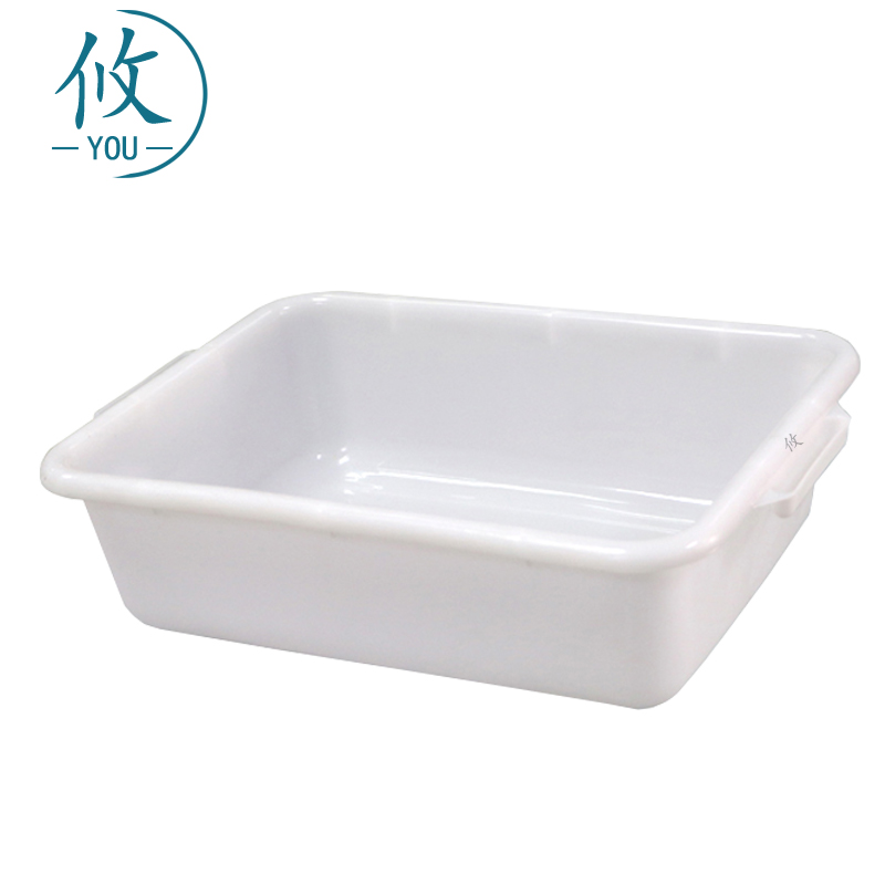攸白色安检筐53*37*15cm个高清大图