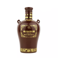 老白汾酒封坛15 山西特产老白汾酒53度475ml*6瓶 整箱装清香型白酒