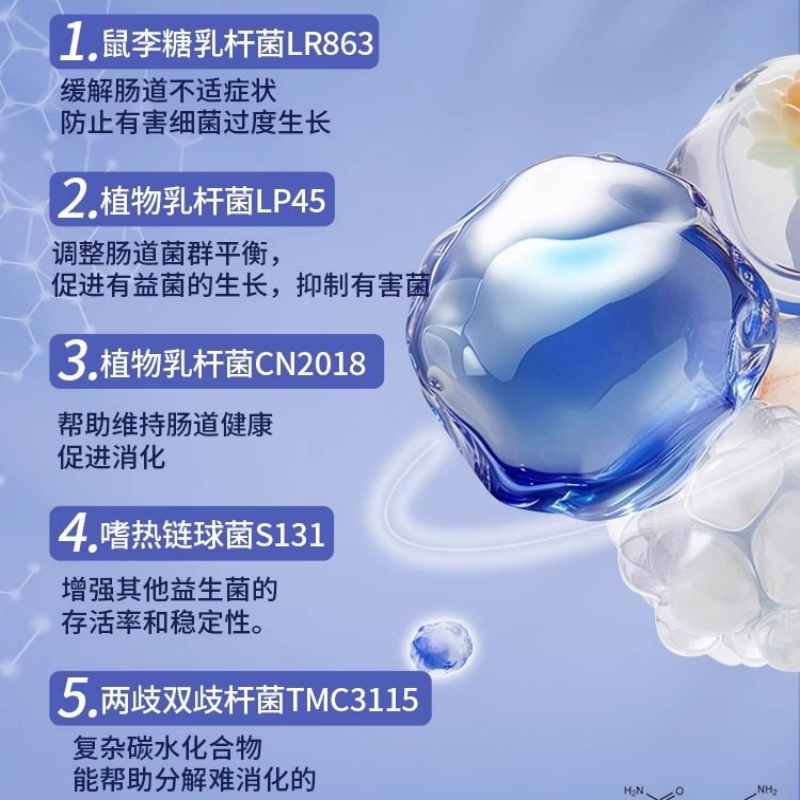 [3盒] 江中 12000亿益生菌大人肠胃成人CFU肠道非调理清肠排宿便高活性菌官方正品高清大图