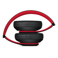 beats studio3 wireless 十周年纪念版桀骜黑红色无线蓝牙耳机 录音师头戴式降噪耳麦MRQ82PA/A