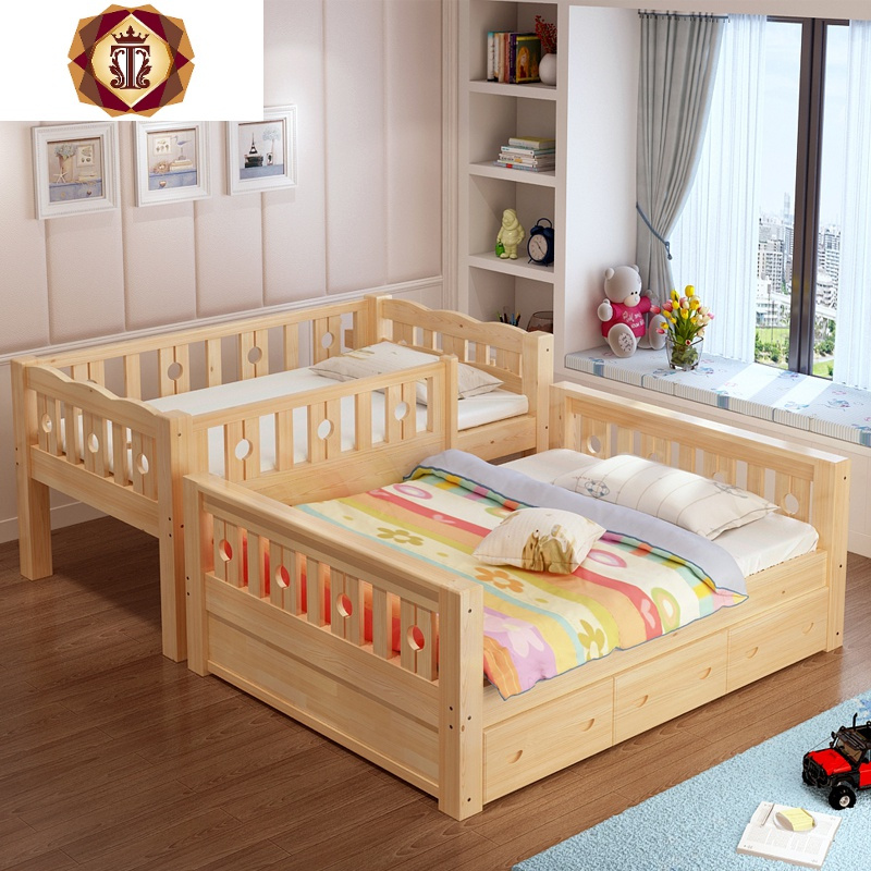 高低床可拆分上下床二层成人床1.5床员工二架床实木双层母型一米