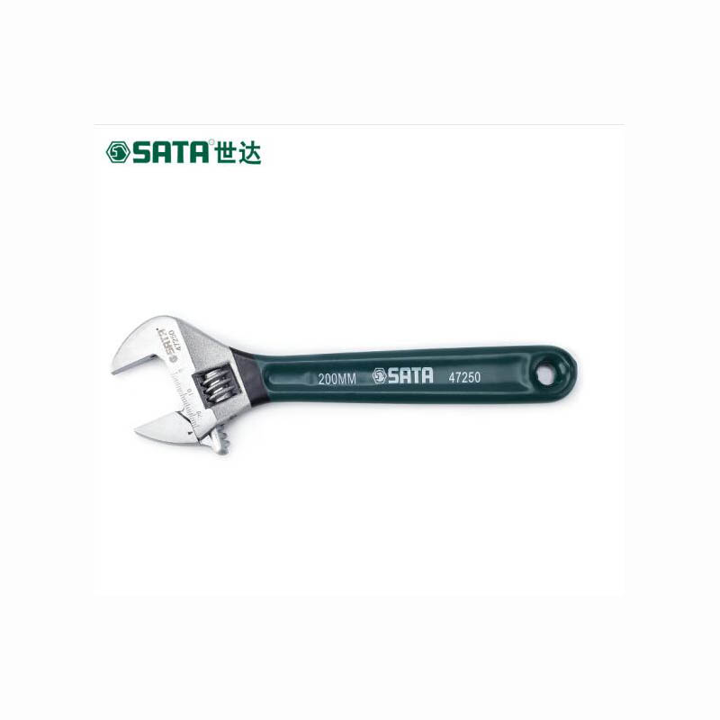 世达(SATA) 欧式活动扳手 200MM 47250