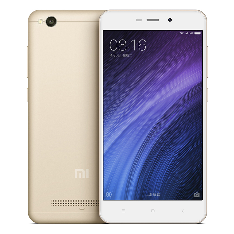 Xiaomi/小米 红米4A 2G+16GB 金色 移动联通电信4G手机 长续航