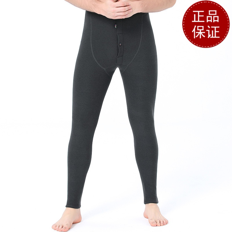免费试穿 2024新款牧绒多斯品牌德绒保暖裤男士加绒加厚羊绒裤男外穿打底裤护膝打底裤春秋绒裤毛裤羊绒裤中老年人春秋装秋高清大图