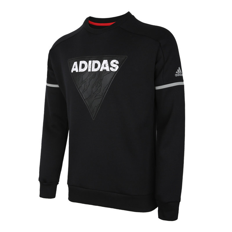 阿迪达斯儿童(ADIDAS KIDS)男大童圆领休闲运动套头卫衣DU0178