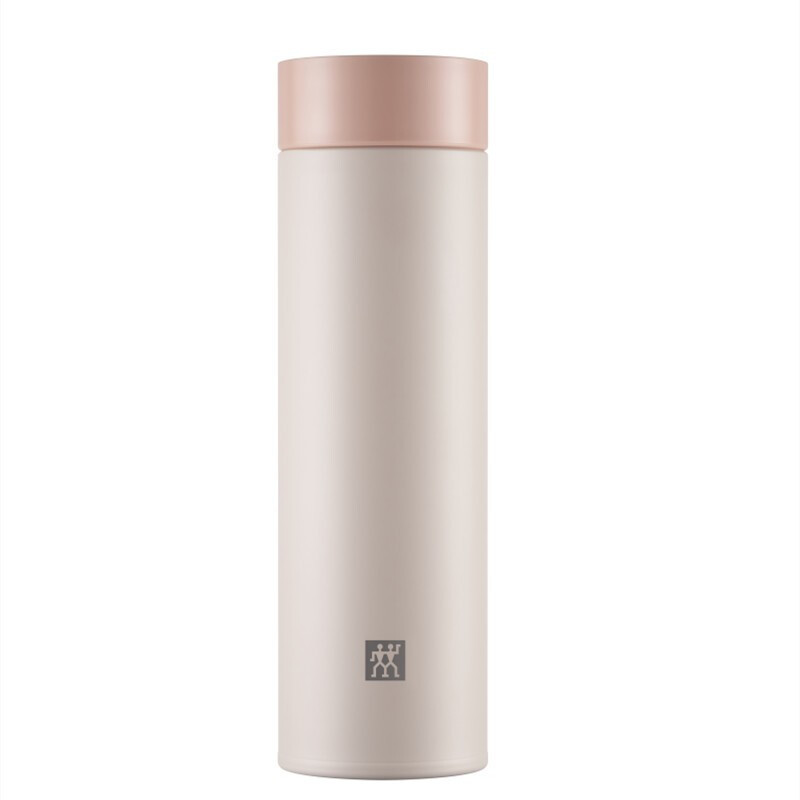 双立人ZW-BP109真空保温茶滤杯480ml(粉色)