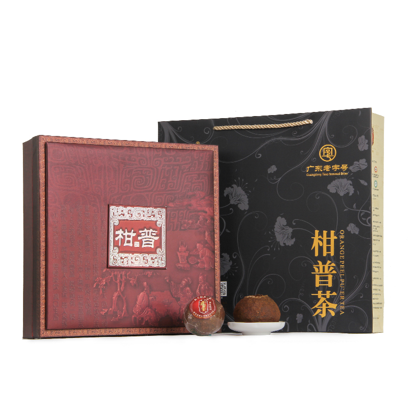 新宝堂 樟香柑普茶组合 (200 克)CY-ZG200高清大图