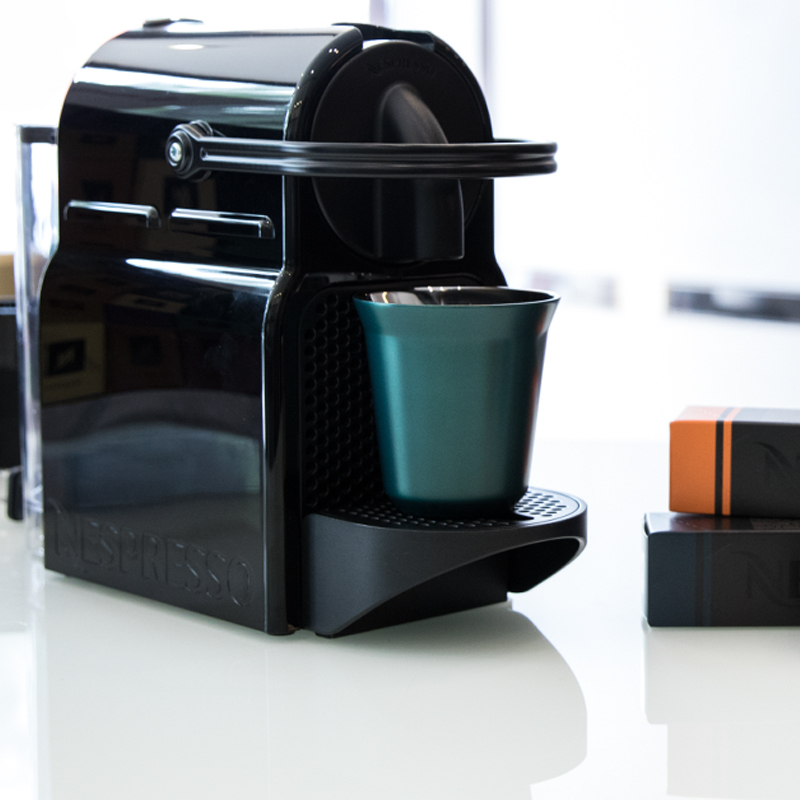 Nespresso 胶囊咖啡机 Inissia D40 欧洲原装进口 全自动意式家用小型咖啡机
