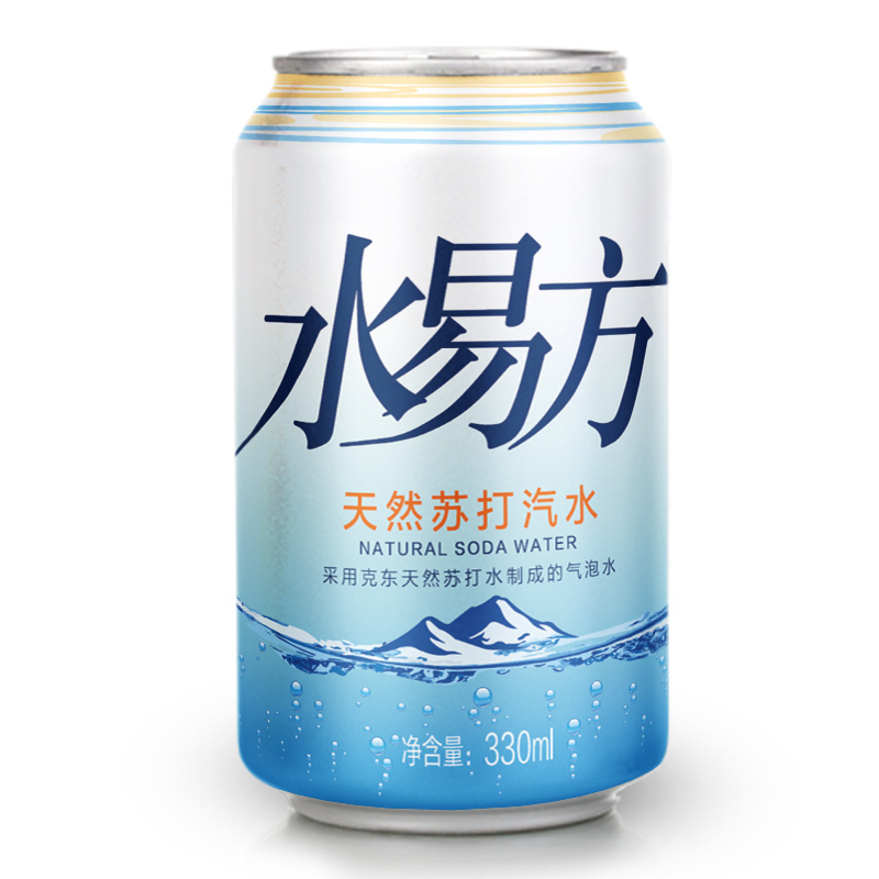 水易方天然苏打汽水330mlx24听