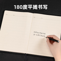 得力(deli) 3317 16K 商务笔记本80张 仿皮笔记本会议记录本-16K-80张(混) 5本装