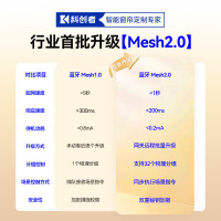 [套餐]科创者电动窗帘轨道智能全自动隐藏式静音小电机遥控手机控米家精灵语音