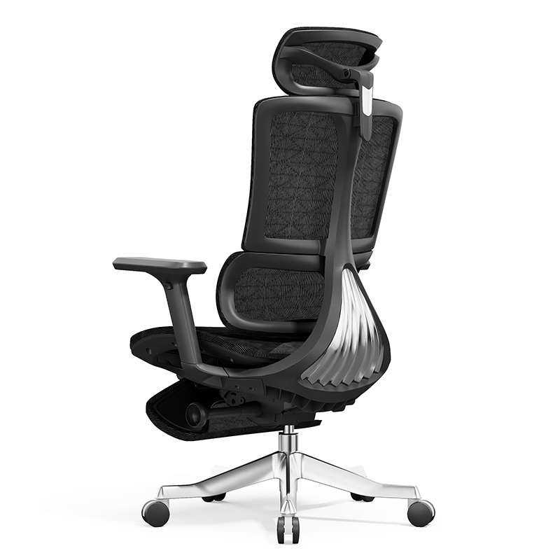 初嘉(CJ) BGY-31家用会议椅办公椅培训室黑色皮椅学习椅会客椅子舒适座椅高清大图