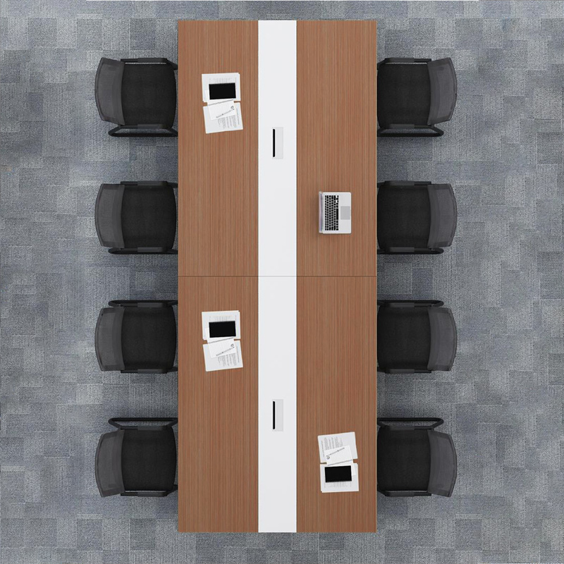 臻远ZY-HYZ-Z13 现代简约会议桌洽谈桌工作台高清大图