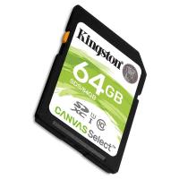 金士顿(Kingston)64GB 高速SD卡 读80MB/s CLASS 10相机内存卡存储卡 单反 微单闪存卡