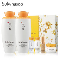 Sulwhasoo 雪花秀 滋盈肌本 润颜平衡 水乳2件+4小样护肤套装礼盒 控油平衡6件套
