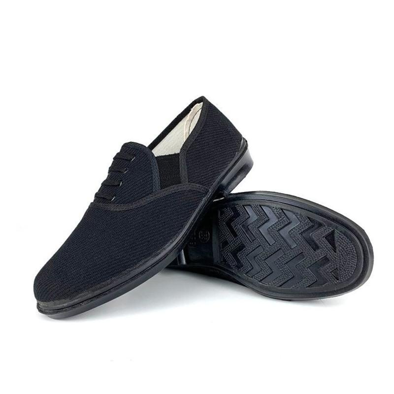 87式布鞋黑男女军单解放鞋劳保老年一脚蹬78式军工老北京布鞋 87式