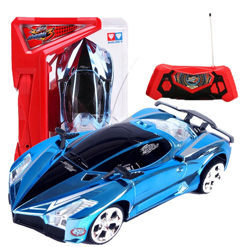双钻遥控车赛车雷速登闪电冲线3玩具车圣甲车 儿童变形车男孩玩具