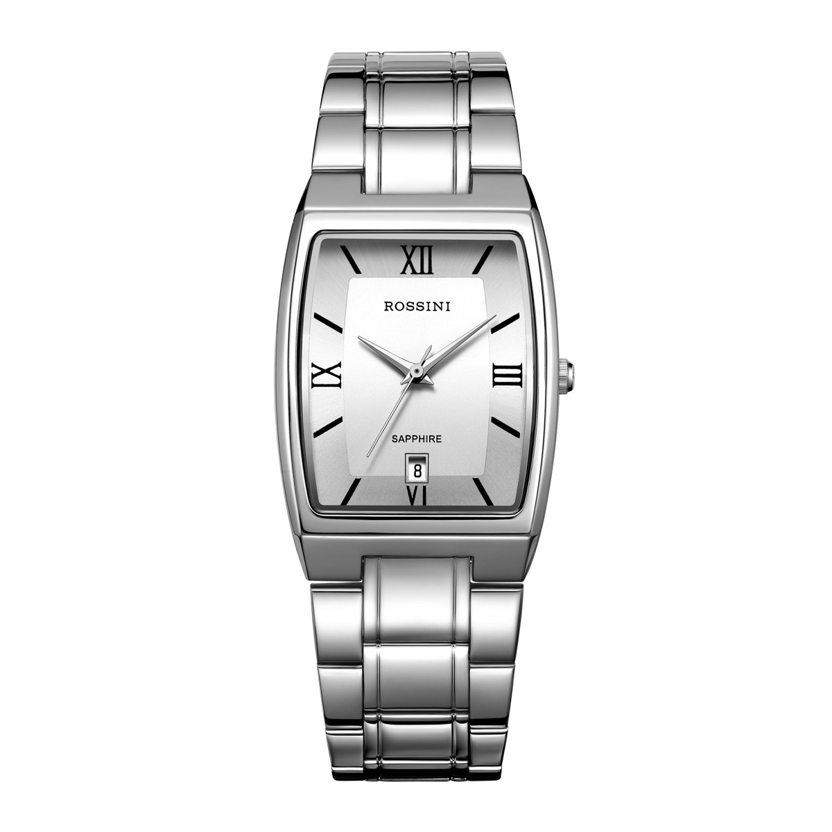 [专柜同款]罗西尼手表男石英表正品牌简约防水方形男表女表1389