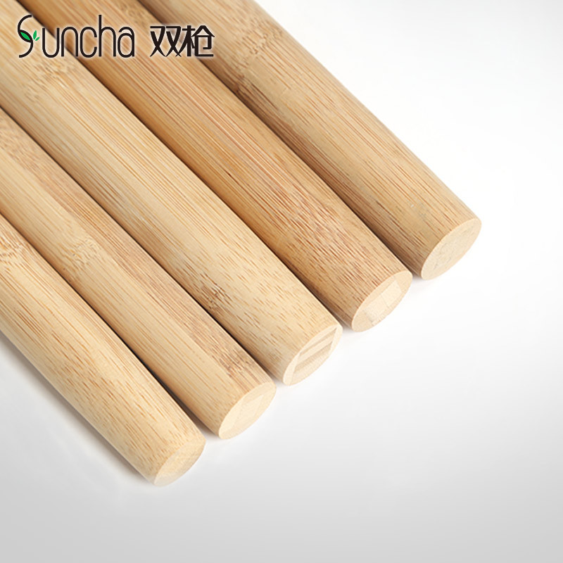 双枪(Suncha)竹制实心烘焙擀面杖擀面条压面棍40CM GM1140