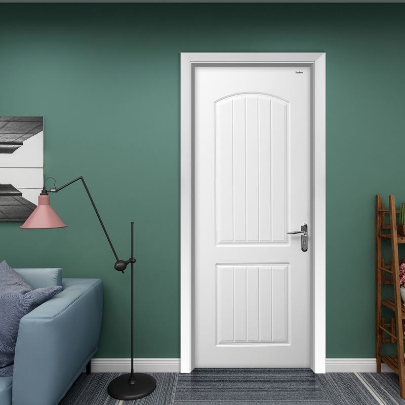 美心木门 免漆 环保实木复合卧室门 简欧室内门静音定制门7227 参数