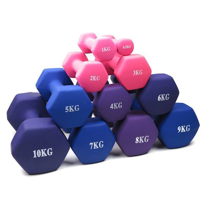 稳帆甄选 磨砂哑铃2kg*2 YL5002/副高清大图