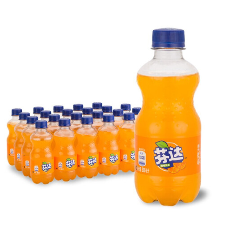 芬达橙味汽水 300ml 单瓶