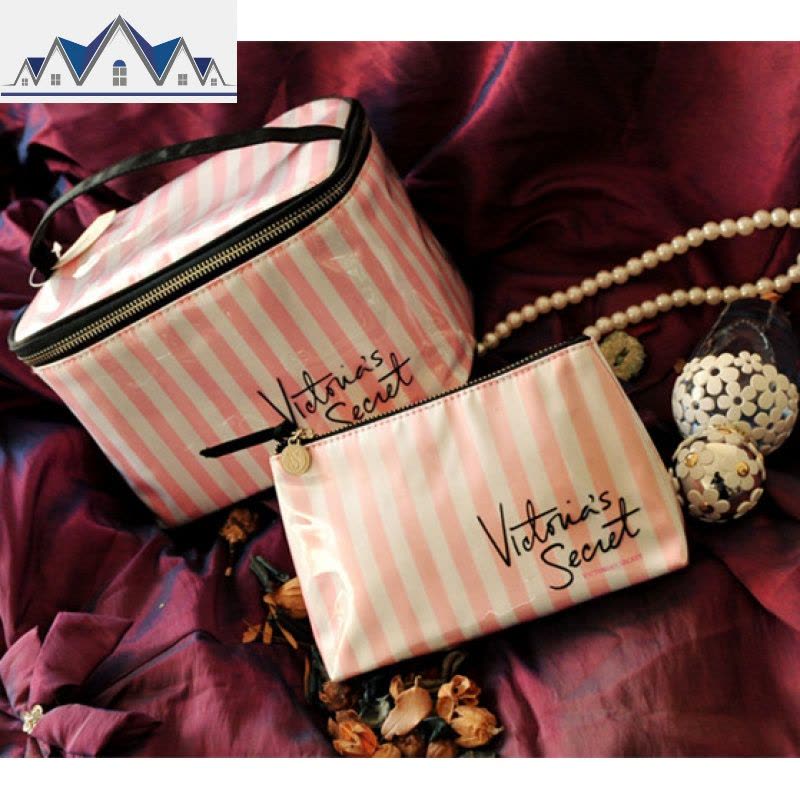 化妆包女2019新款大容量网红收纳包便携小号洗漱包防水简约 三维工匠图片